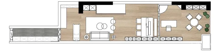 借由色彩和几何美学,构建风格多元化的设计工作室 成都锦上空间装饰设计公司