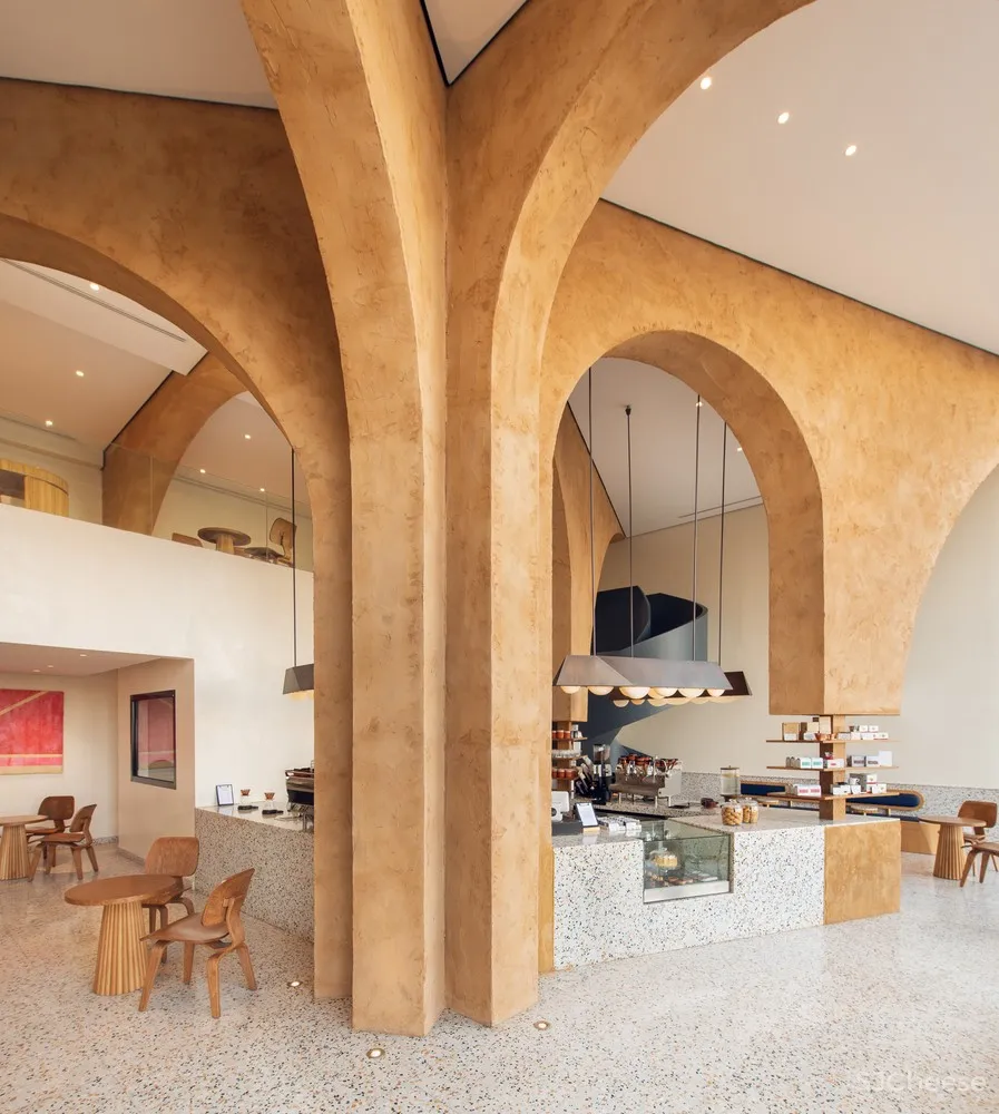 221㎡沙特阿拉伯·Elixir Bunn咖啡烘焙店设计 ZAZ Architects