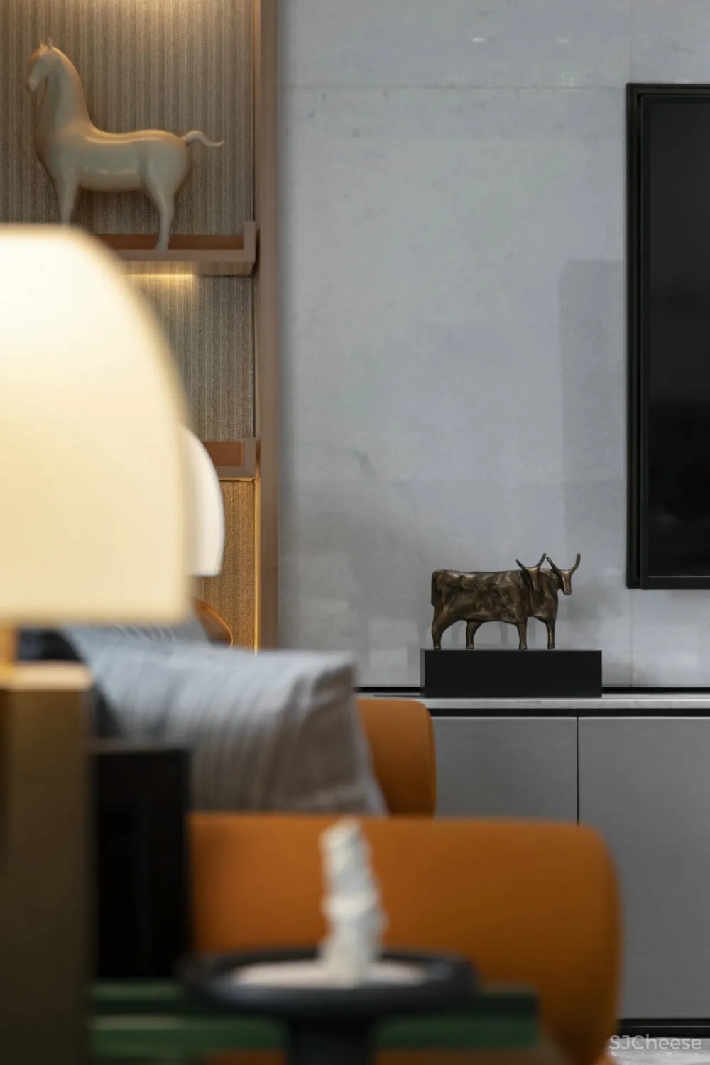 时代君悦府样板间01户型——新中式的质感，中国式的优雅奢华！ 道胜设计