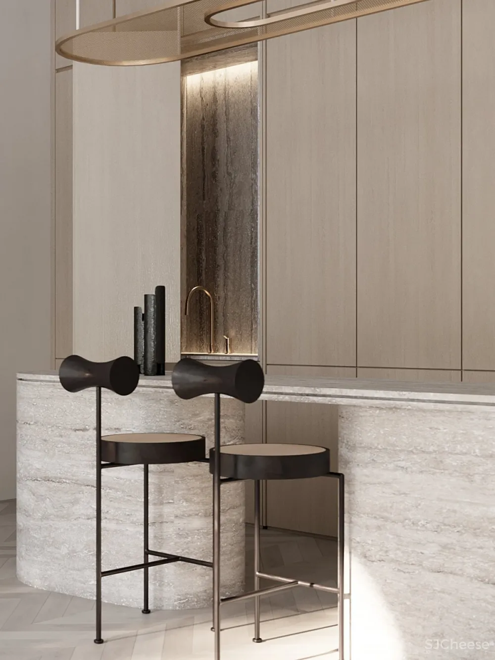 Quadro Room | Cameo Moscow , 莫斯科禁欲主义别墅