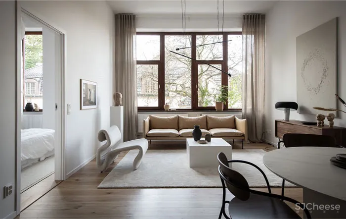 小型斯堪的纳维亚风格公寓