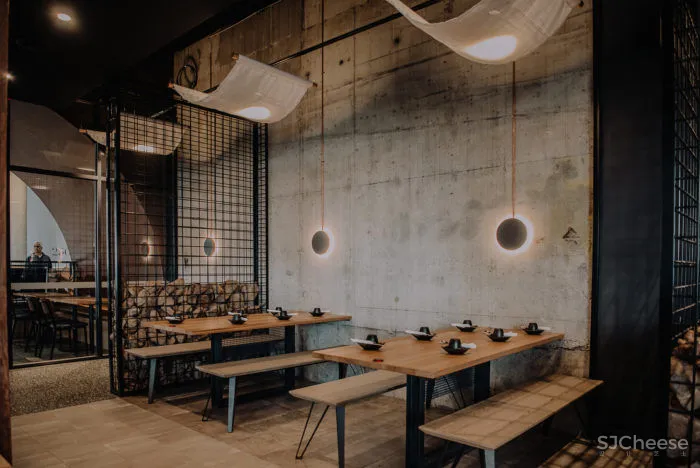 韩国传统元素打造的现代风情餐厅 Corso