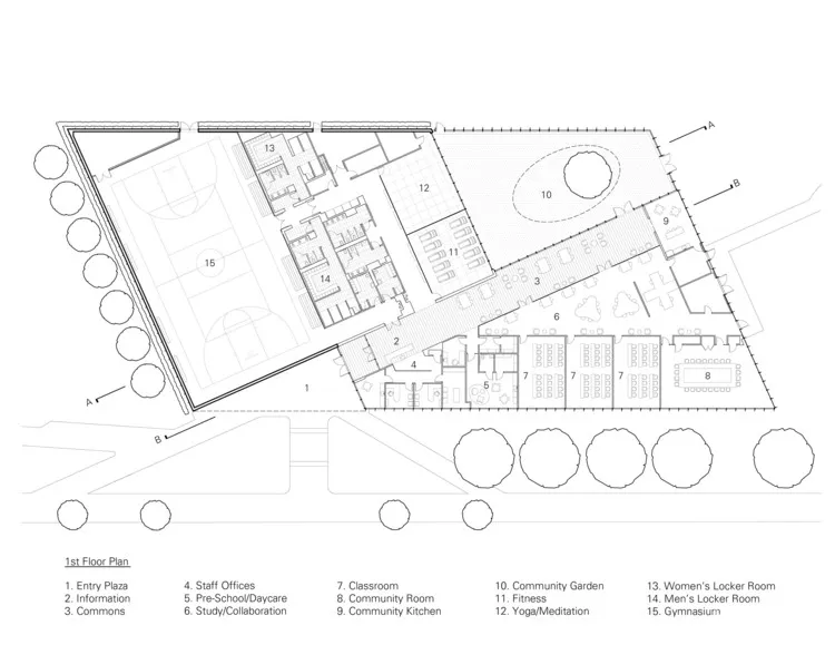 纽瓦克房屋管理局培训活动教育中心 ikon.5 建筑事务所