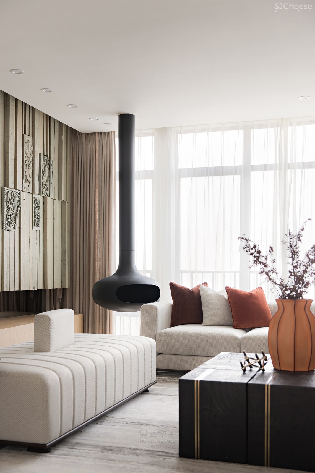 去繁从简,游走在宁静淡泊的理想境界 昊泽空间设计