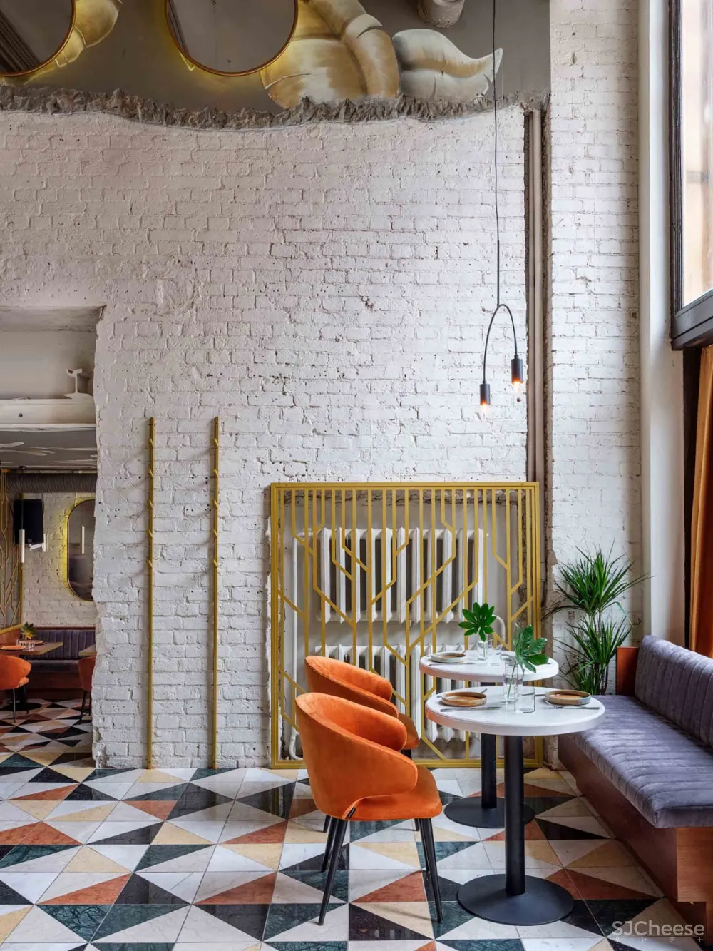 Anastasia Kasparyan | Sapiens餐厅 , 明亮多彩的餐饮空间