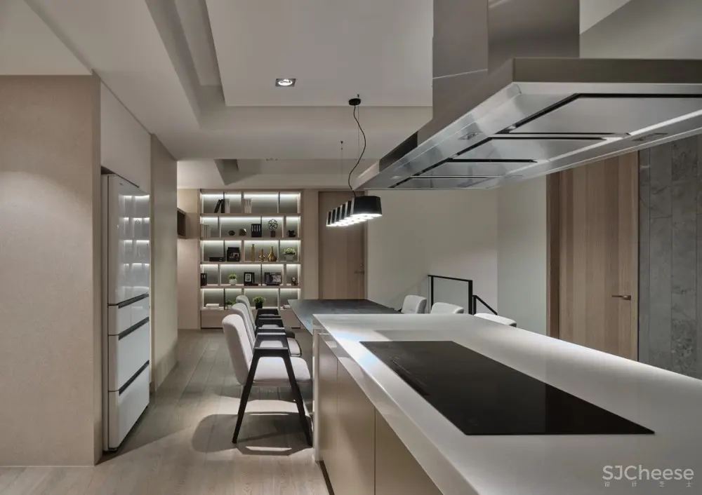 暗色调私人住宅,质感真的好细腻!