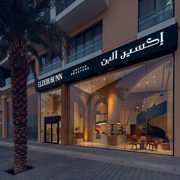 221㎡沙特阿拉伯·Elixir Bunn咖啡烘焙店设计 ZAZ Architects