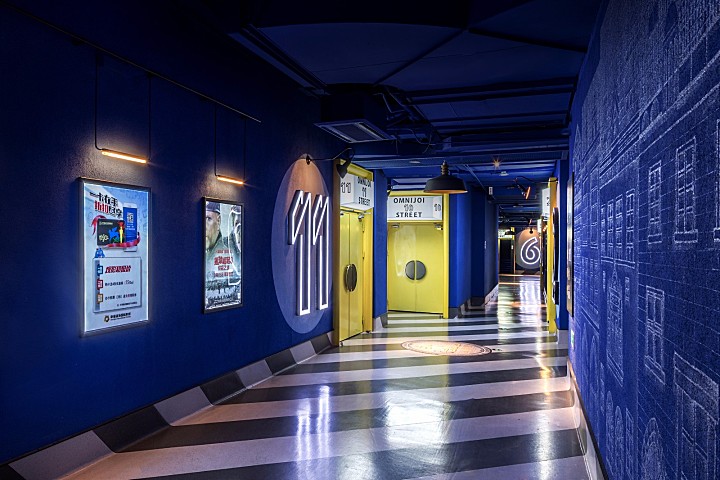 幸福蓝海国际影城(南通金鹰店) 艺研堂陈设设计