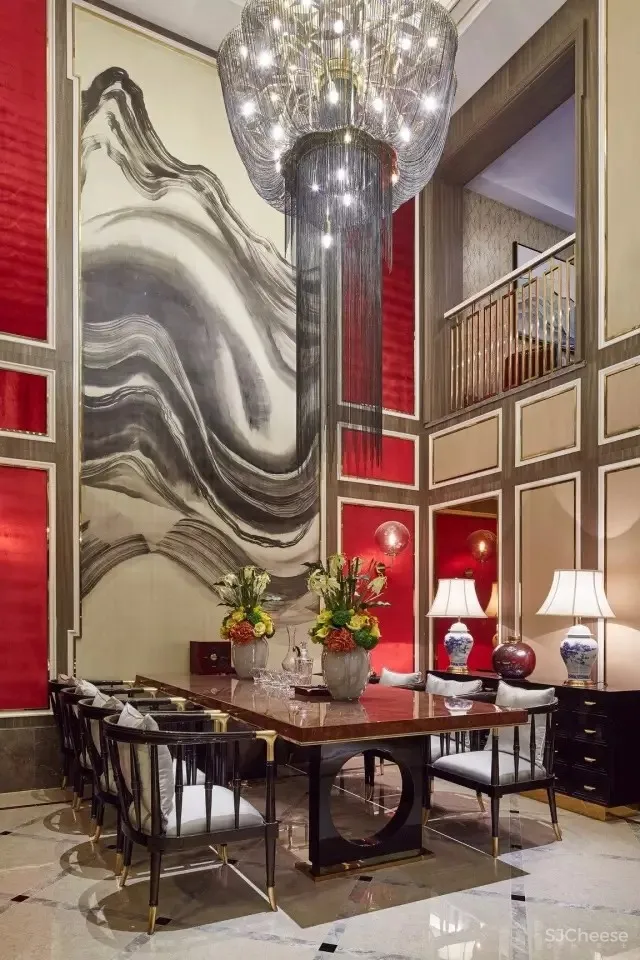 绿城百合花园新中式会所 TRD 中合深美