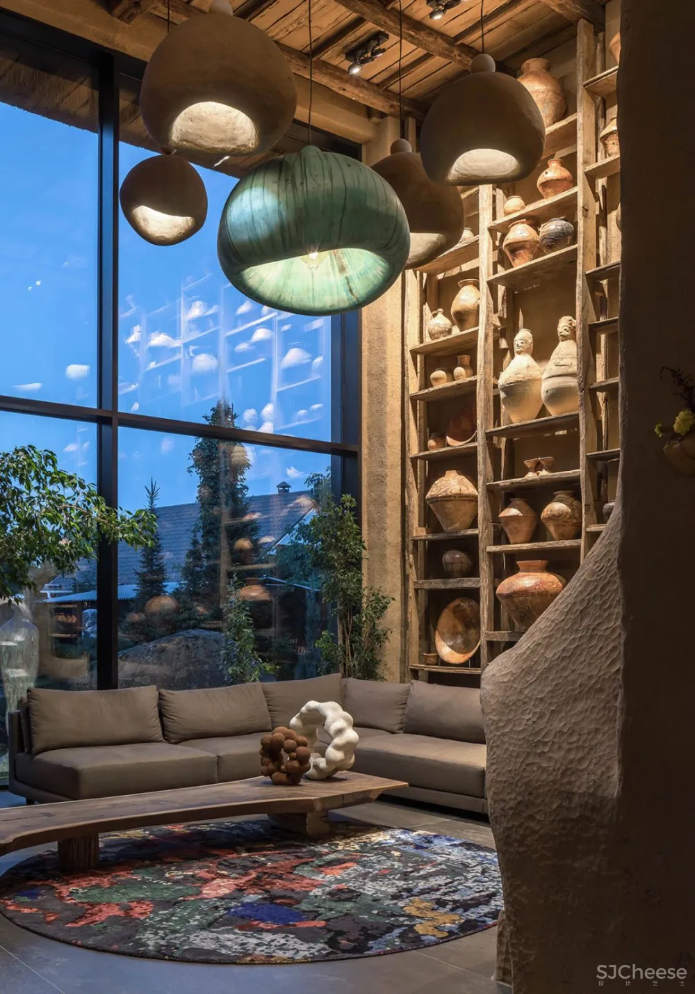 370㎡建筑师的私人别墅,混搭的侘寂美学 sergey makhno