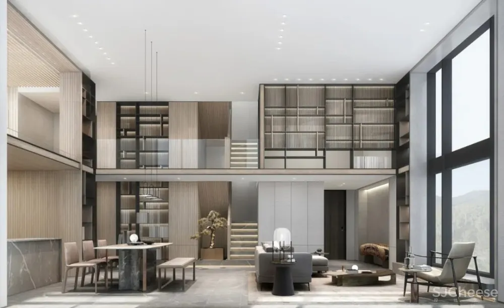 万科 · 天府万科城叠拼样板间 栋三尺设计