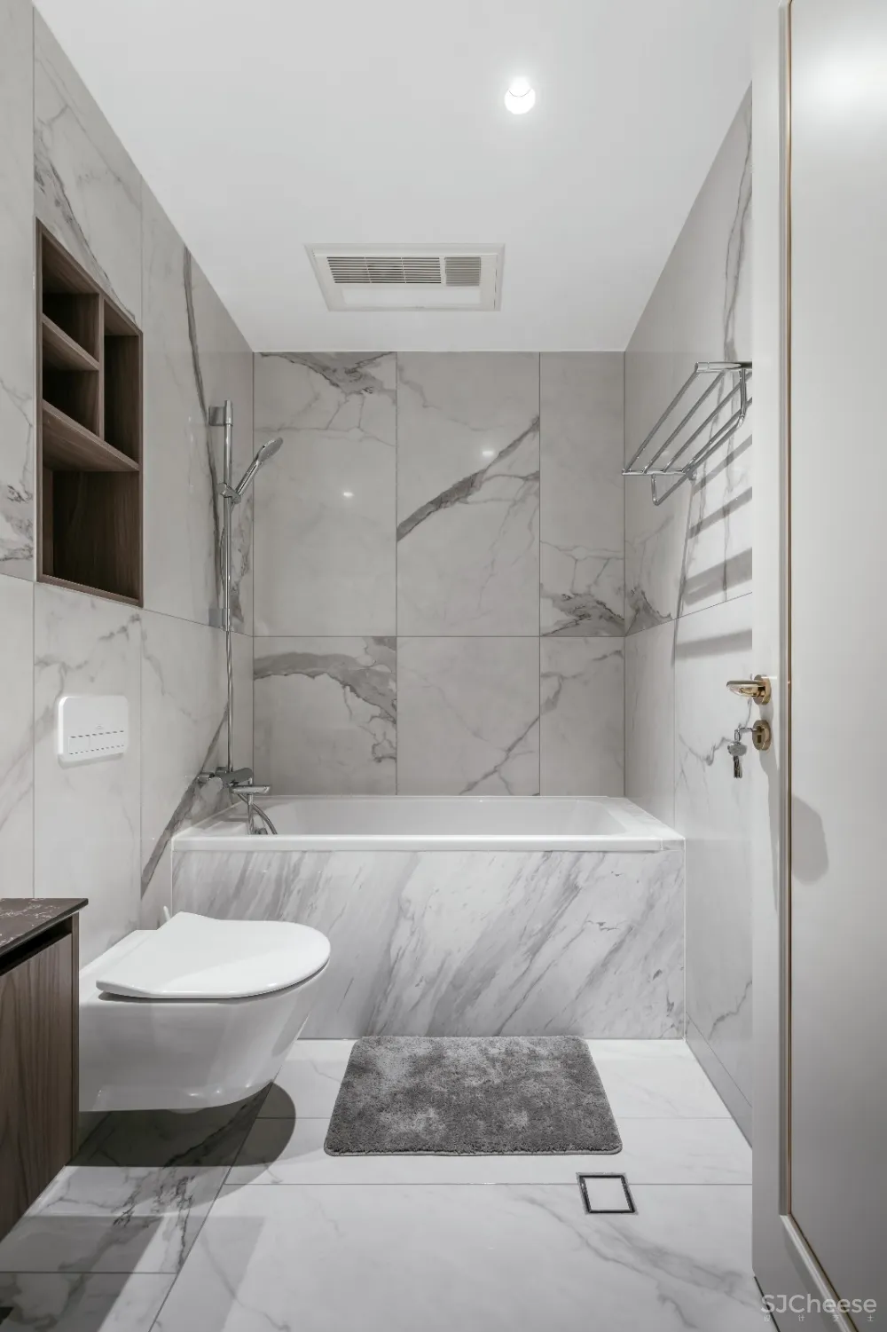 185㎡精致轻奢住宅，兼具时尚与艺术的优雅气质! 牧杉空间设计