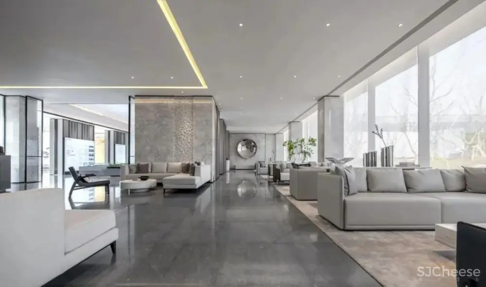 简素平和，光之艺术语境 大伟设计