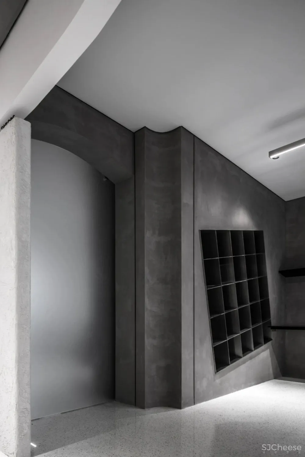 朴开十向办公室,用几何形状构建空间秩序 朴开十向