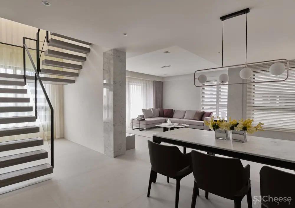 暗色调私人住宅,质感真的好细腻!