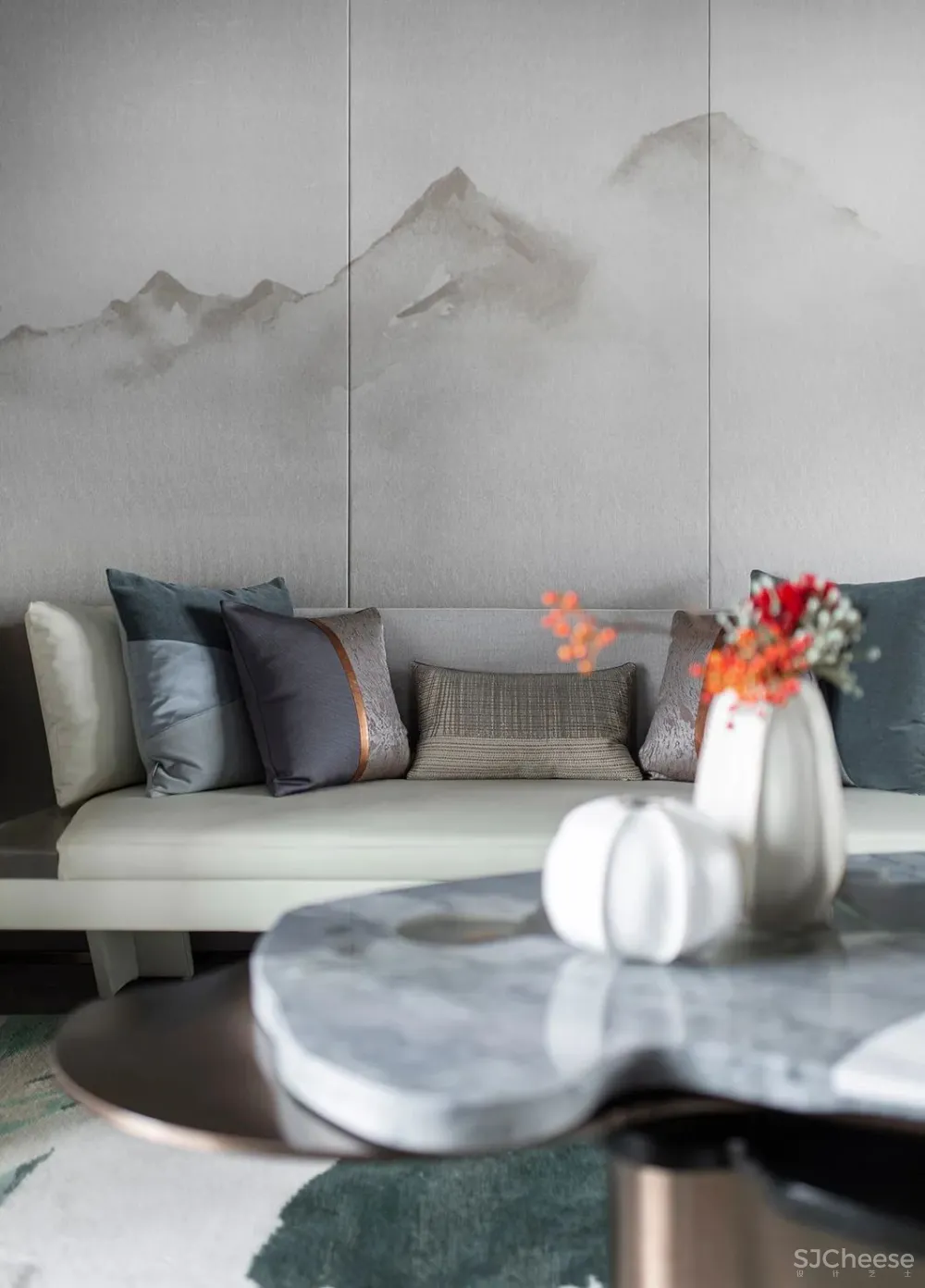 吴文粒:320㎡“醉美”顶层复式!