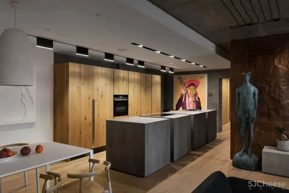 212㎡复式住宅,简约有质感! Sergey Makhno