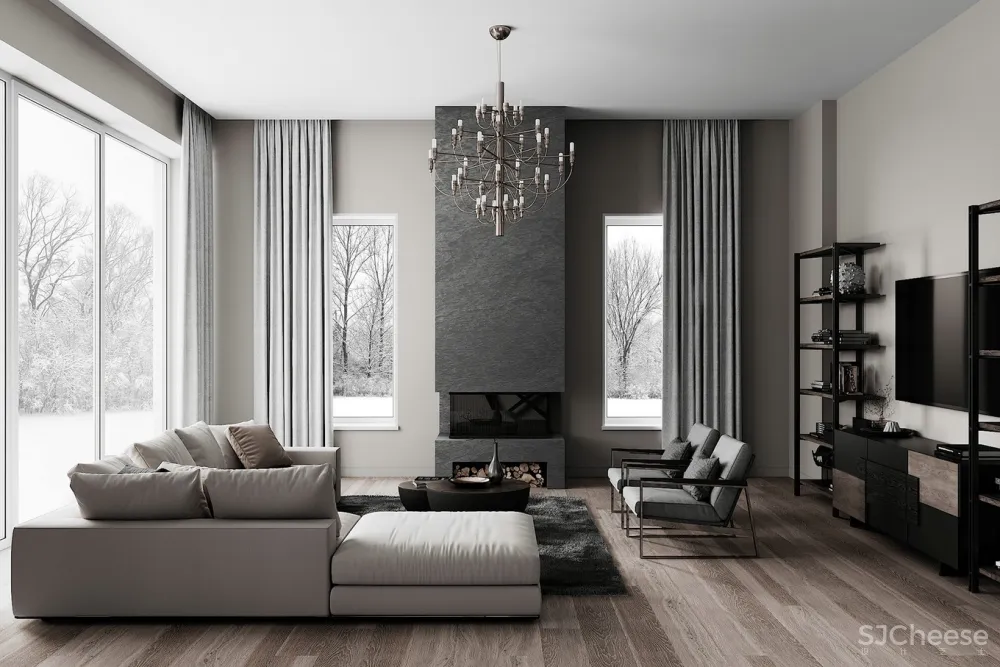 现代轻奢，一个充满质感灵魂的生活居所