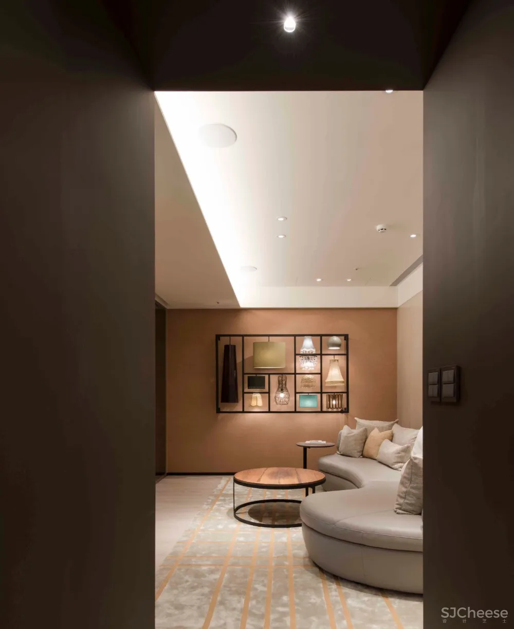 300㎡精致优雅的现代住宅设计 城市室内设计