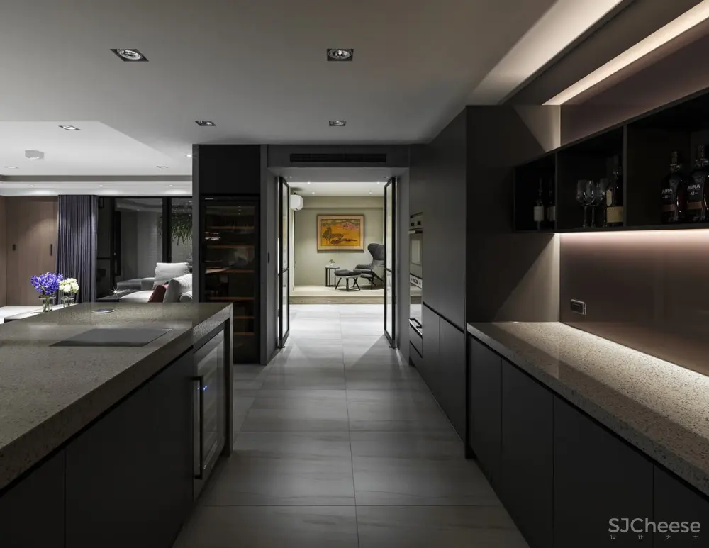 现代风大宅,优雅时尚,质感端庄