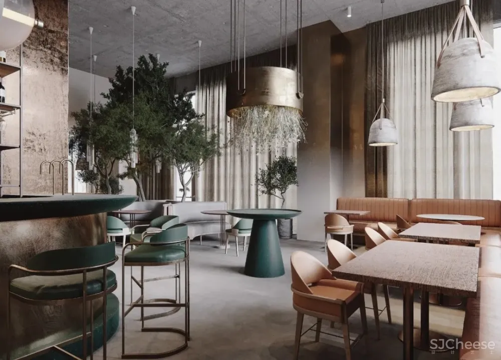 这样的餐厅设计,看第一眼就震惊了 Asthetíque Group