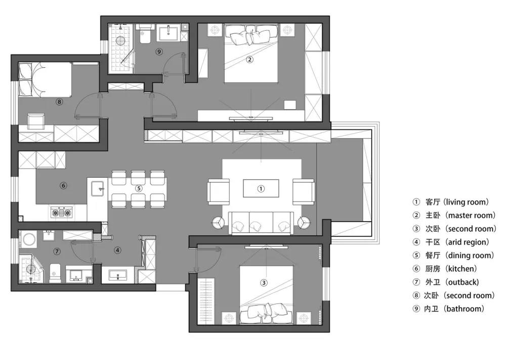 苏州120㎡现代简约风住宅,原木风的家! 一野设计