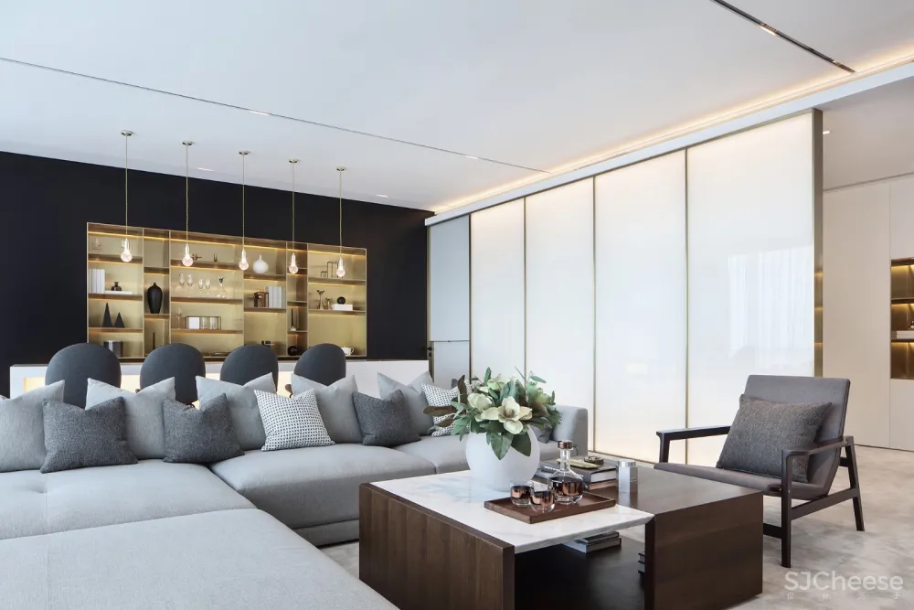 方磊:388㎡精美雅致空间,欲望都市里的匠心之作!