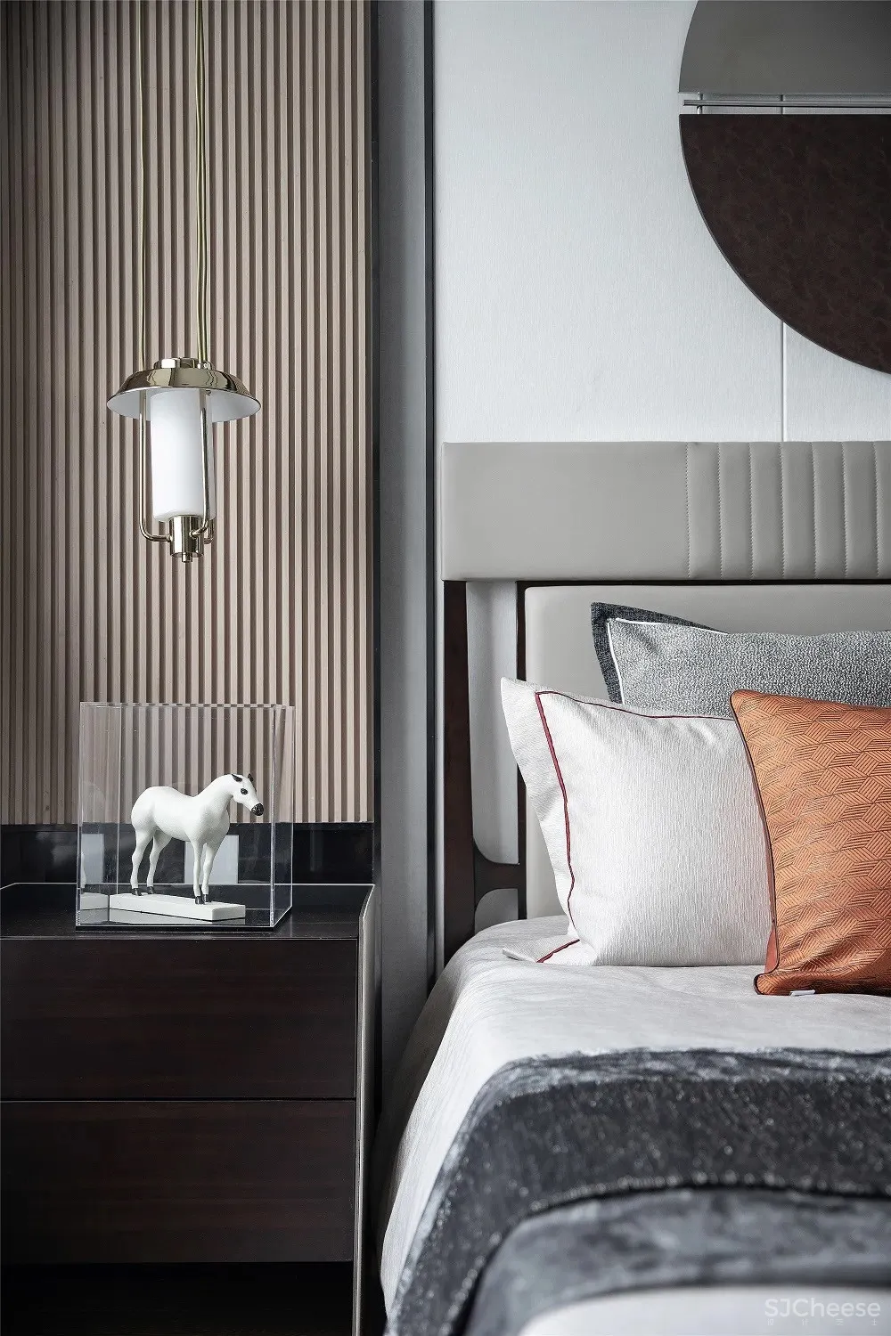 143m2新中式样板间，东方的现代艺韵 品辰设计