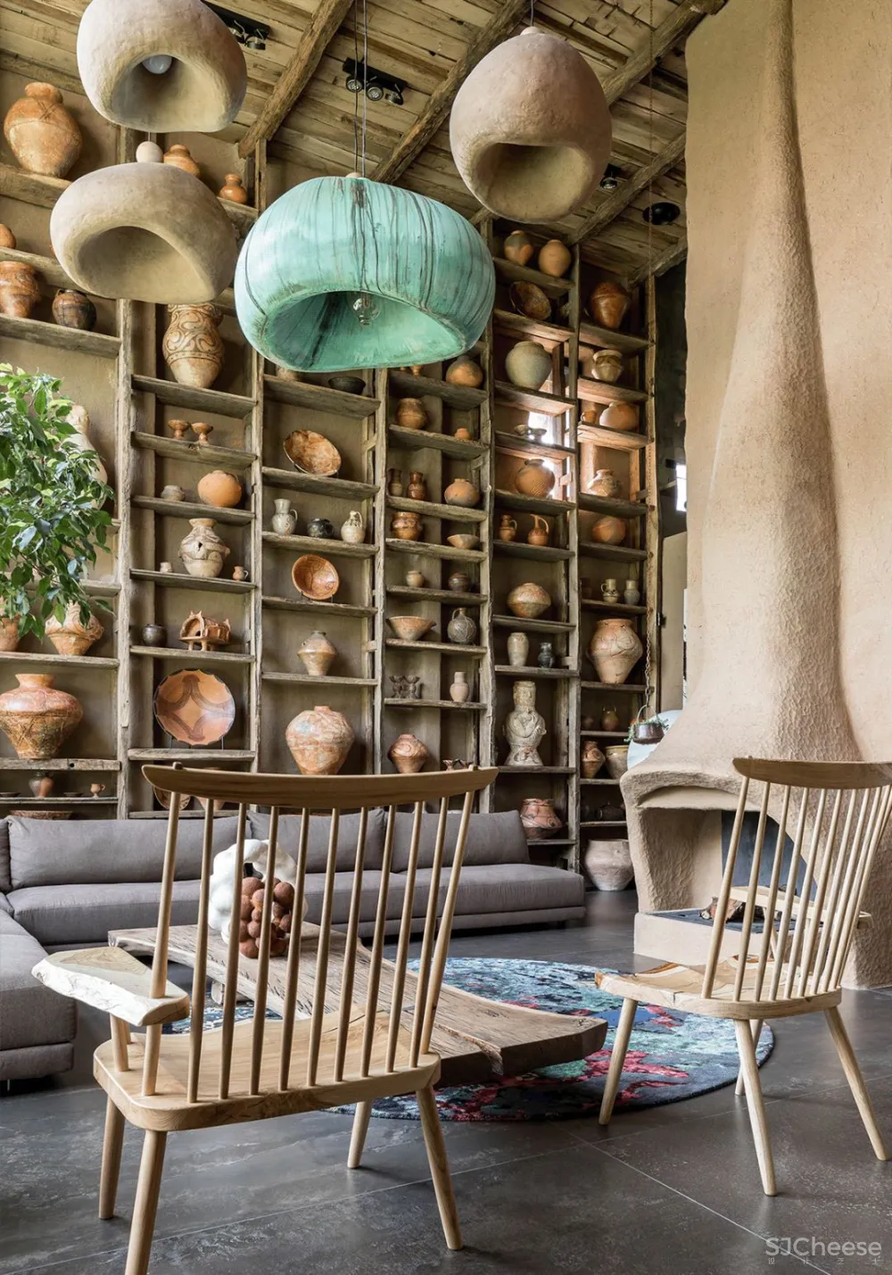 370㎡建筑师的私人别墅,混搭的侘寂美学 sergey makhno