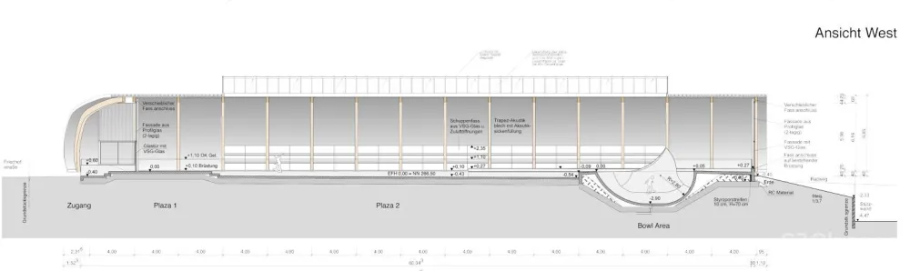 Skaterhall Herrmann + Bosch Architekten