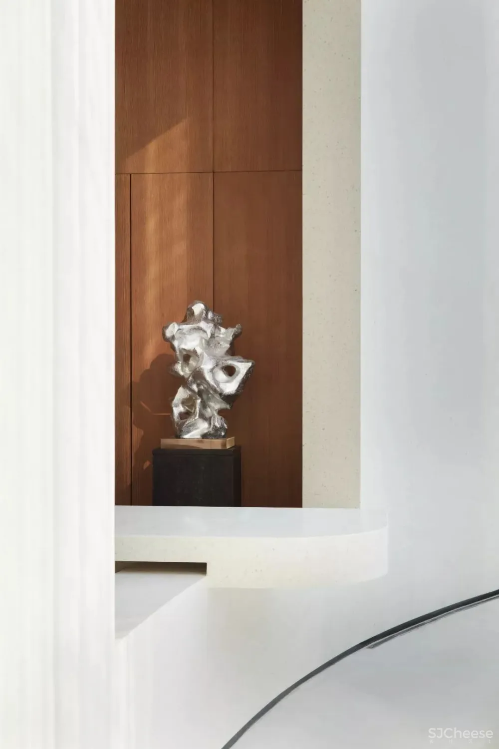 极简白 灰砖,格调十足的先锋艺术馆! 共生形态