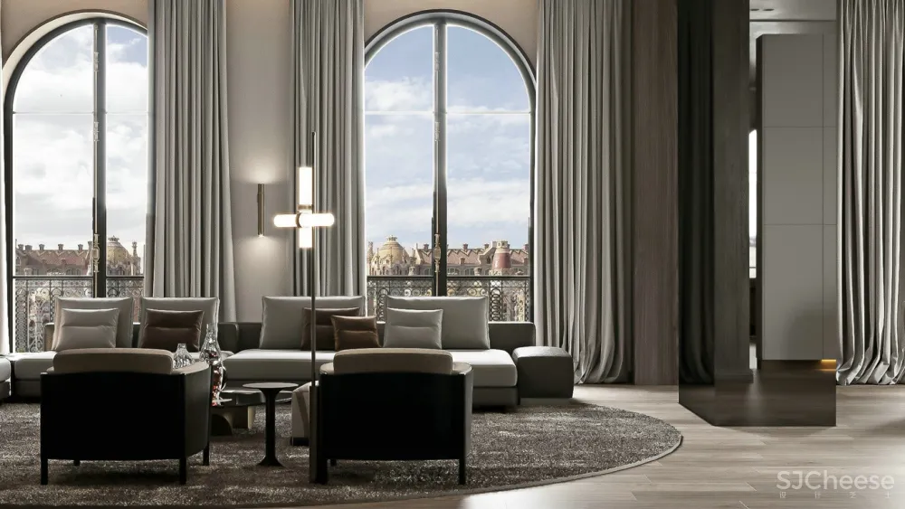 质感现代居所，大气而舒适的自然美