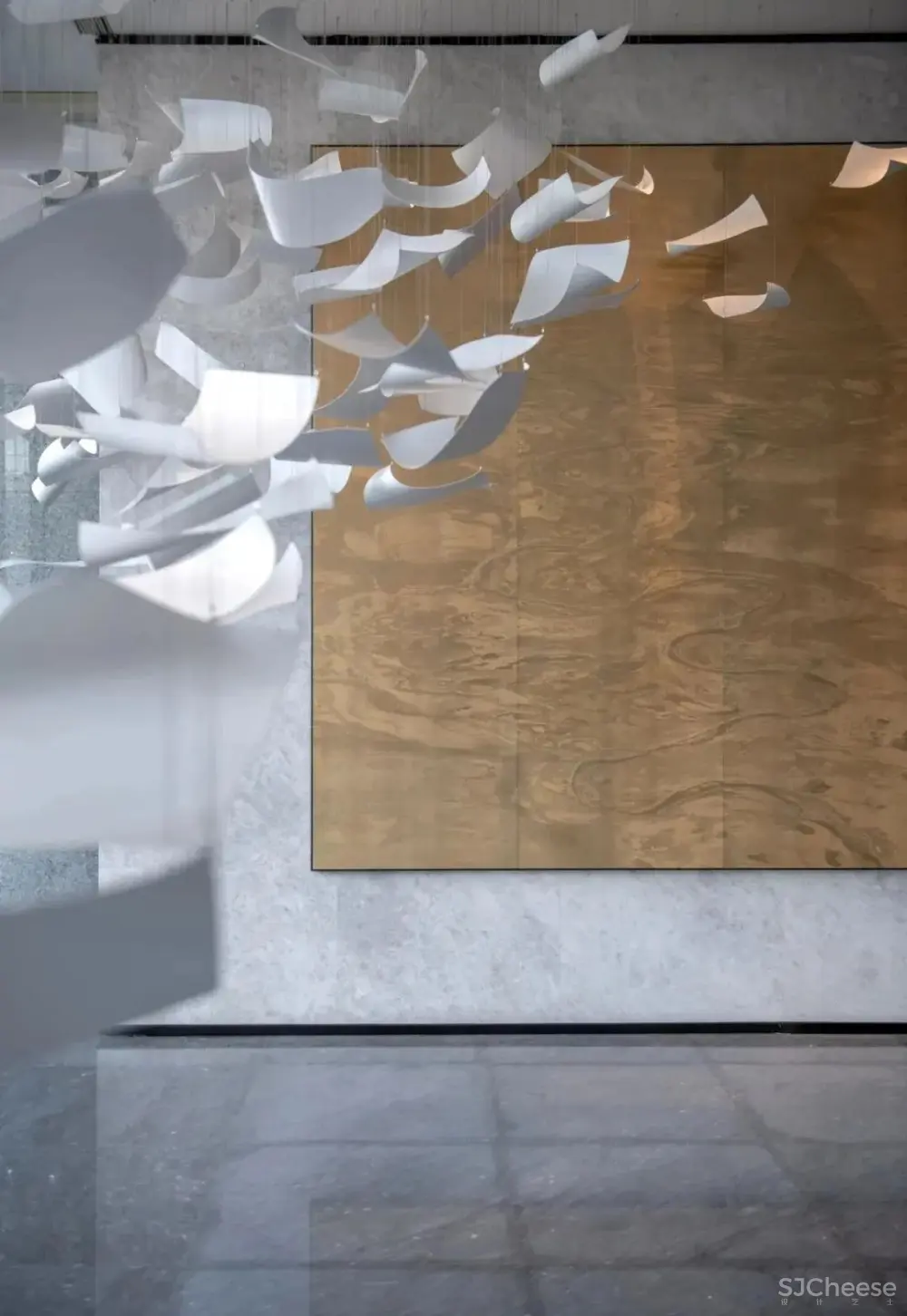 简素平和，光之艺术语境 大伟设计