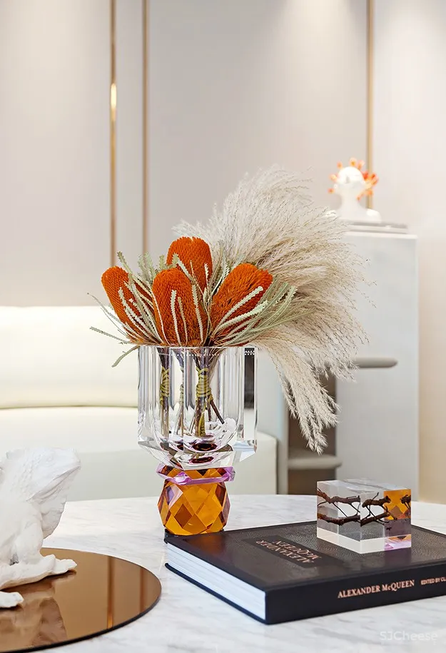 万科白鹭郡复式样板间:时尚栖居 质感适意 南范设计