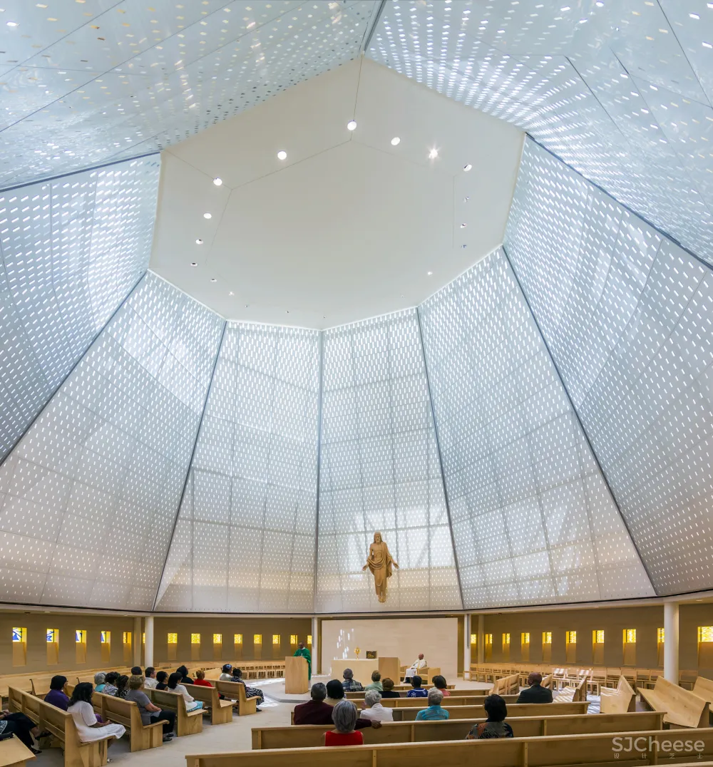 st katharine drexel chapel xavier university of louisiana lighting design