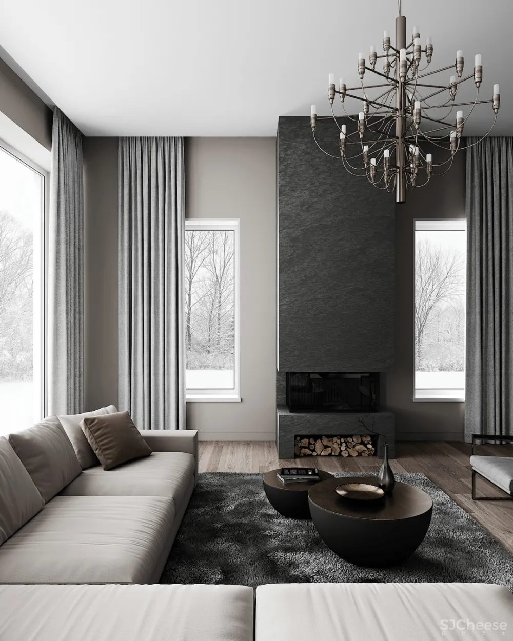 现代轻奢，一个充满质感灵魂的生活居所