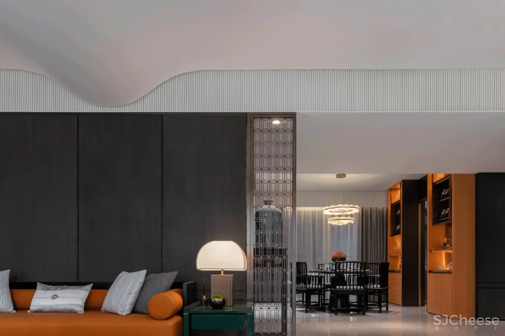 时代君悦府样板间01户型——新中式的质感，中国式的优雅奢华！ 道胜设计