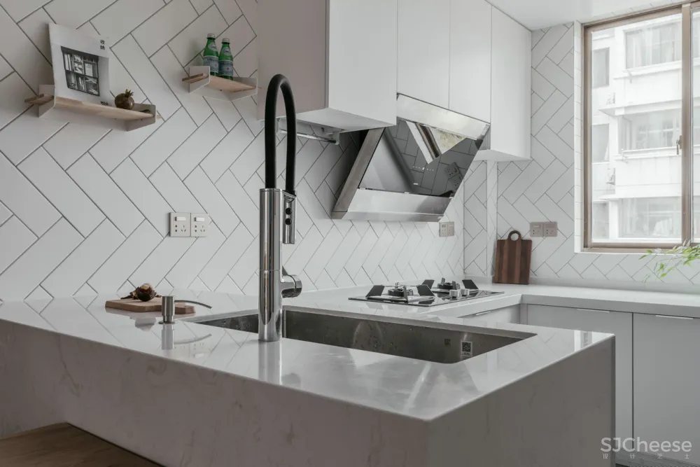 苏州120㎡现代简约风住宅,原木风的家! 一野设计