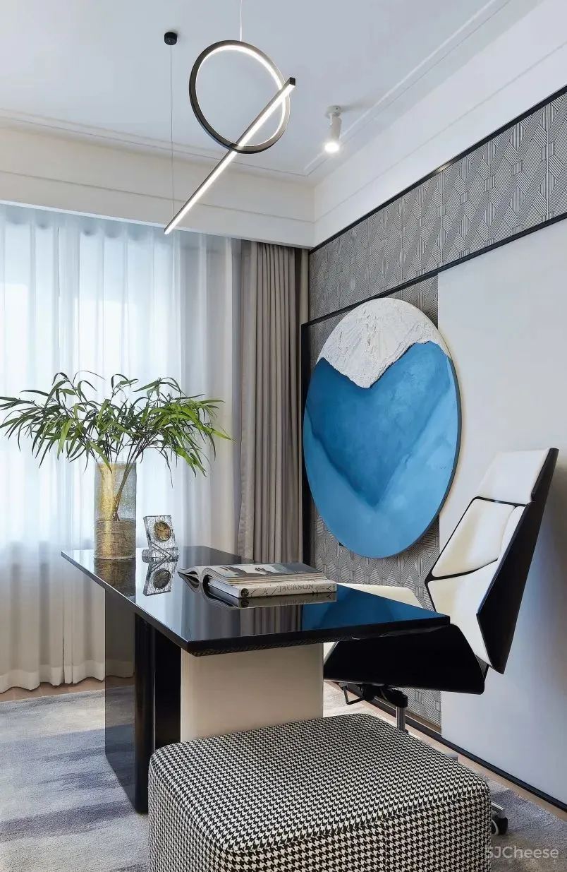 上海复地雅园公馆:黑白摩登,人文写境 G K桂睿诗设计