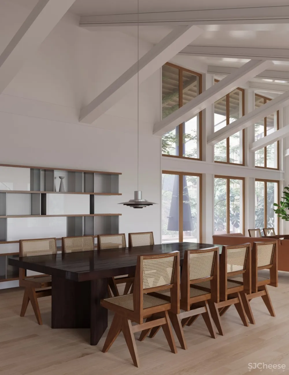 Artem Trigubchak | Cunningham Residence , 现代极简主义布局