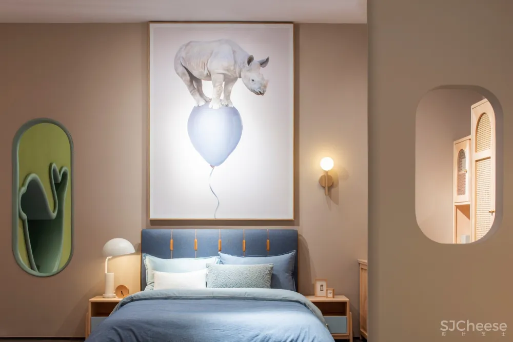 趣味十足的色彩空间,满满的艺术格调 辛视设计