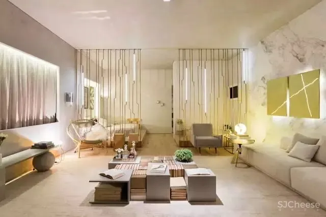 墙面巧用光，开个炫炫的家具店