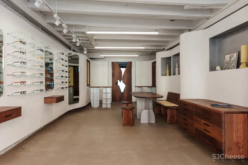 纽约Ahlem眼镜新零售空间 Shapeless Studio