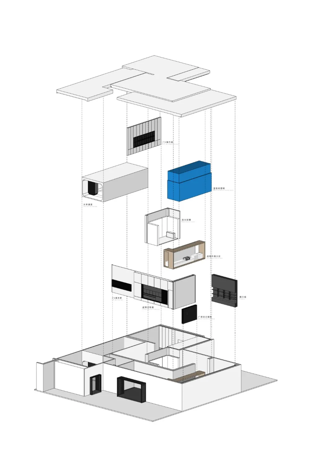 现代简约新概念设计,光影交叠下的理性美 境库建筑