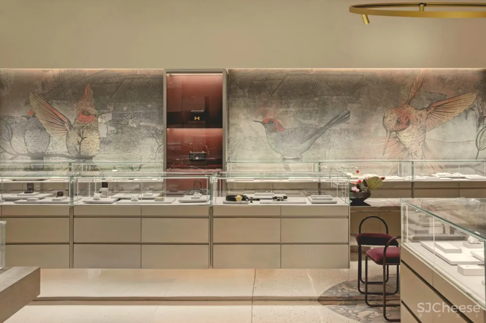 400㎡“华夏典当行品真阁”概念旗舰店 八荒设计