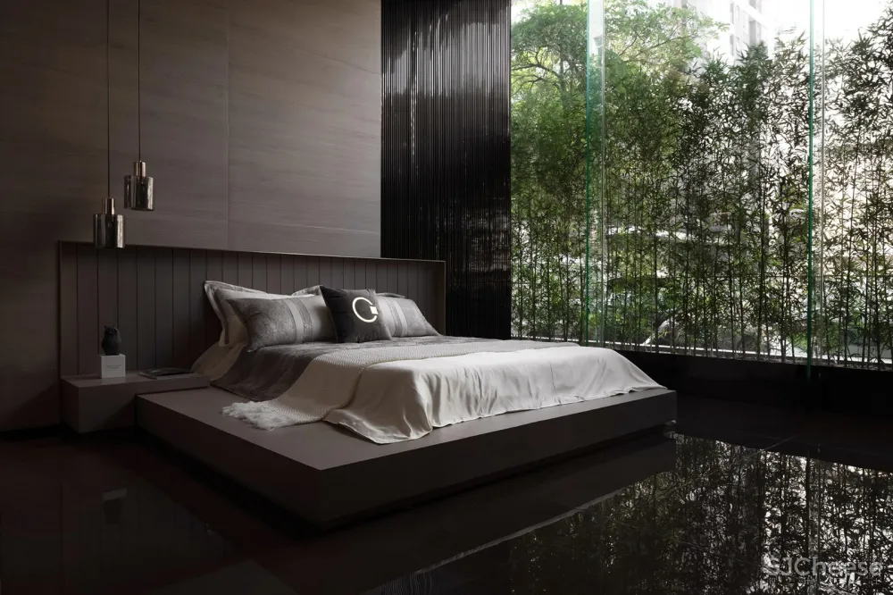 汇亚陶瓷总部展厅:让空间在自由中流淌 拓维设计