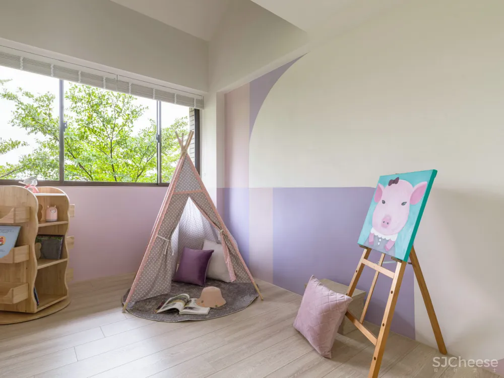 现代简约住宅,时尚色彩超赞! 寓子设计