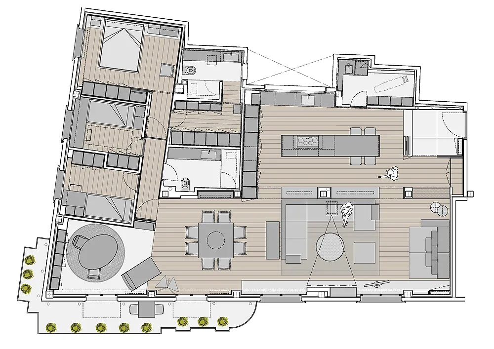 Francesc Rifé | BG Apartment , 经典建筑的顶层公寓