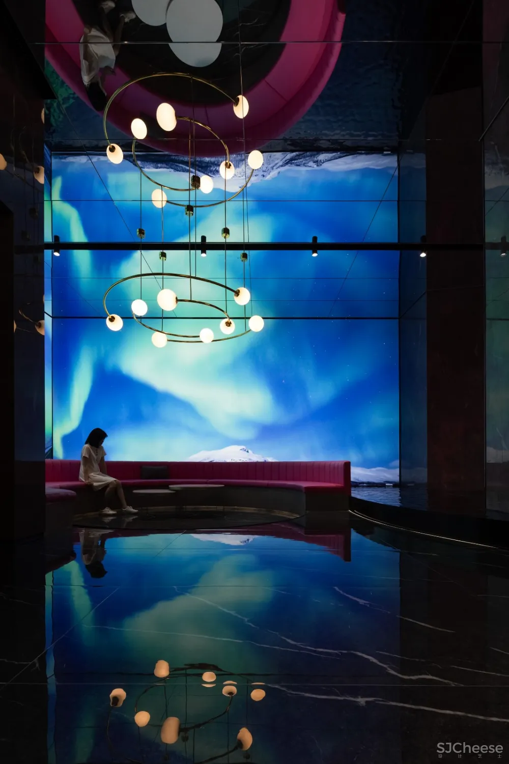 汇亚陶瓷总部展厅:让空间在自由中流淌 拓维设计