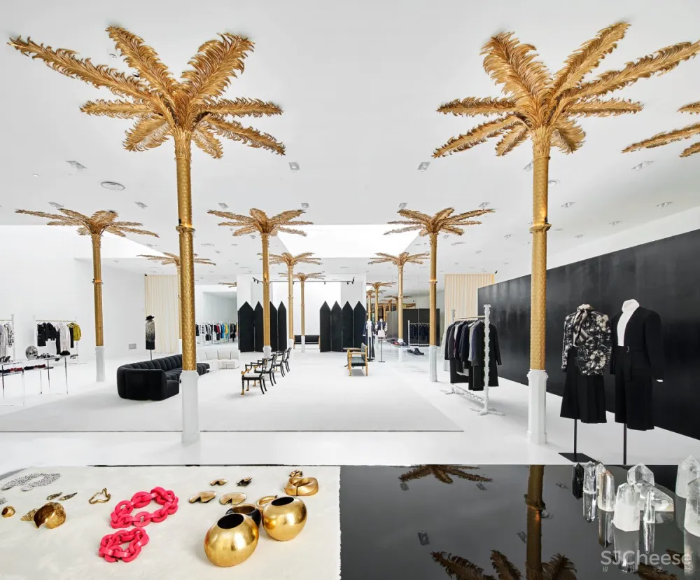 Djaba Diassamidze | Darial概念店 , 现代华丽的混泥土设计